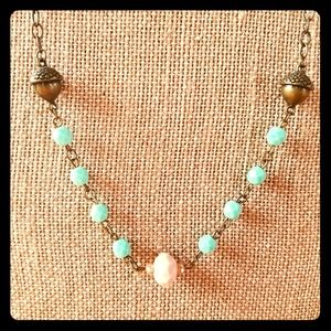 Necklace with Acorns